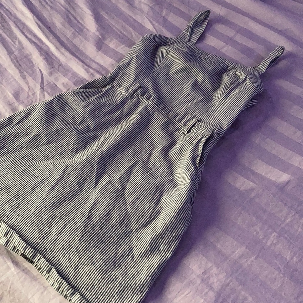 striped dress from Hollister